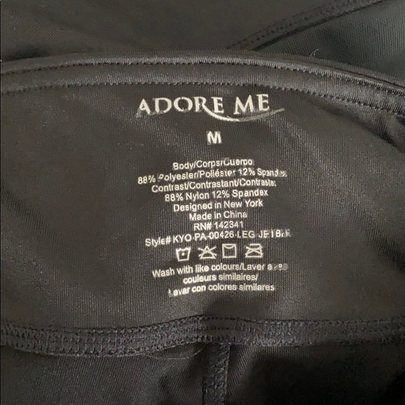 ADORE ME size medium workout leggings full length - Picture 2 of 4